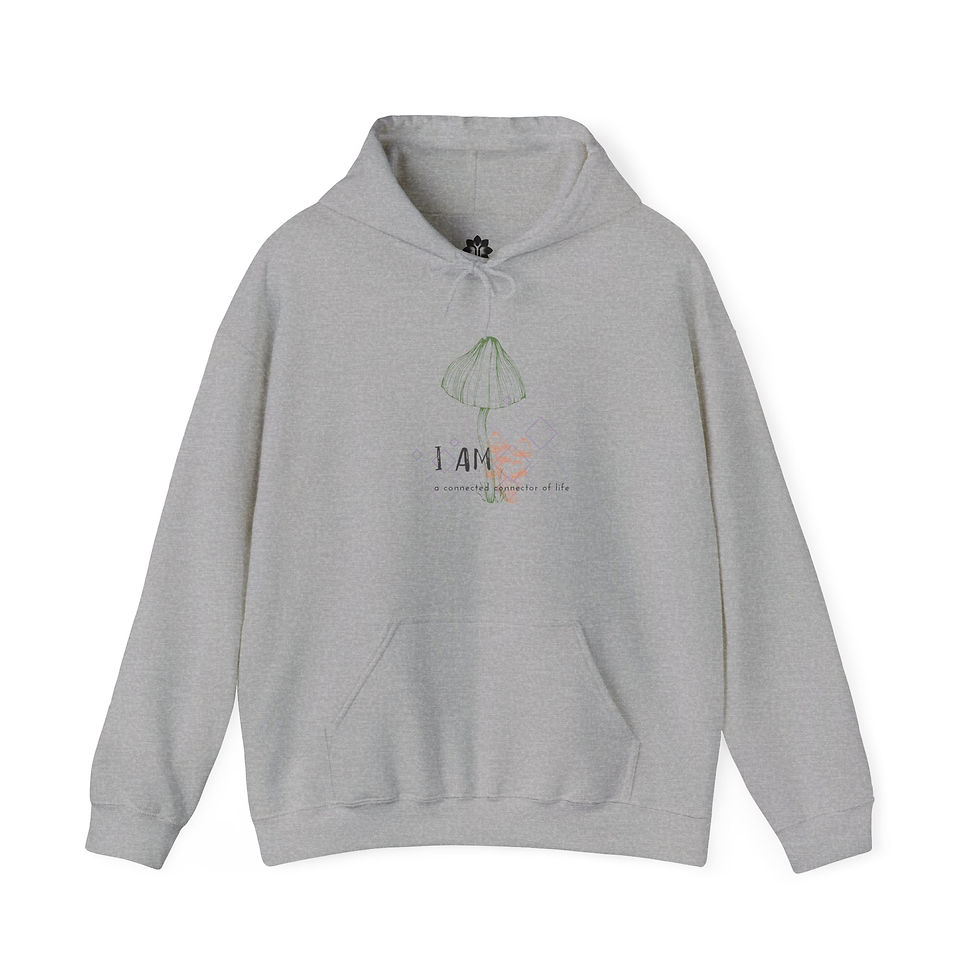 Thumbnail: I am a connected connector - Unisex Heavy Blend™ Hooded Sweatshirt