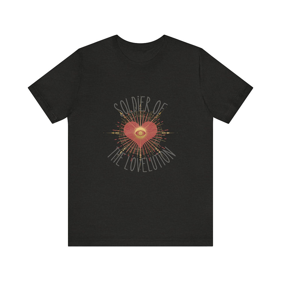 Thumbnail: Soldier of the Lovelution - Unisex Jersey Short Sleeve Tee