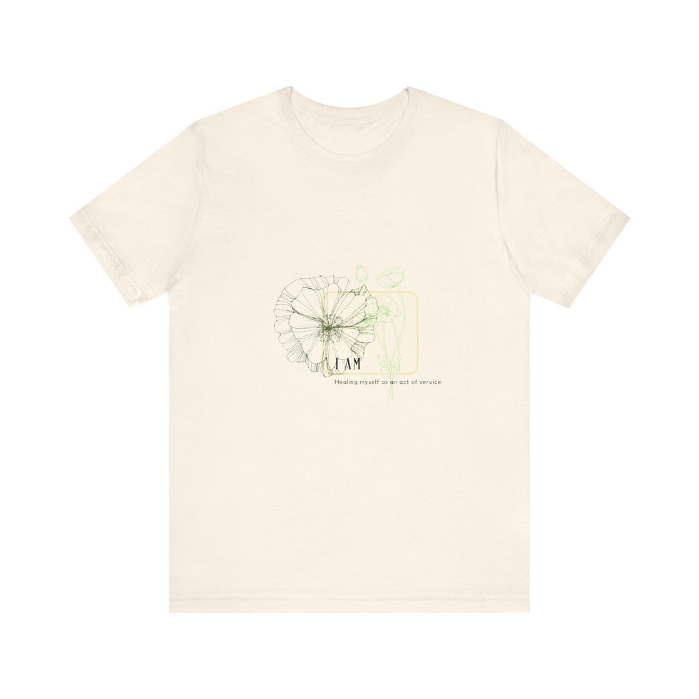 Thumbnail: I am healing myself - Unisex Jersey Short Sleeve Tee