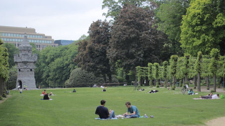 Representatives of the LGBTQ+ community in Brussels celebrated Pride and attended PridePicnic