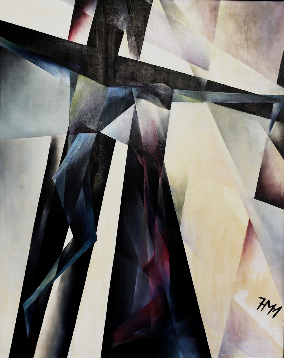 GV-1-Kreuzigung-Öl_auf_Leinwand-100x80-IMG_0080