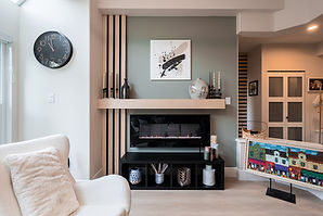 Home renovation Vancouver BC, featuring a bright open layout, updated floors, new baseboards, and modern lighting upgrades.