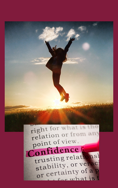 Motivation happiness confident woman