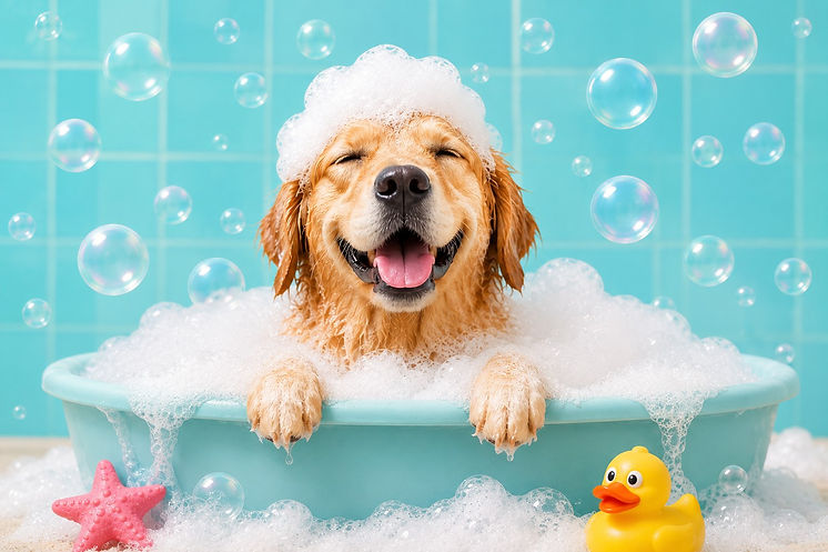 dog in tub .jpeg