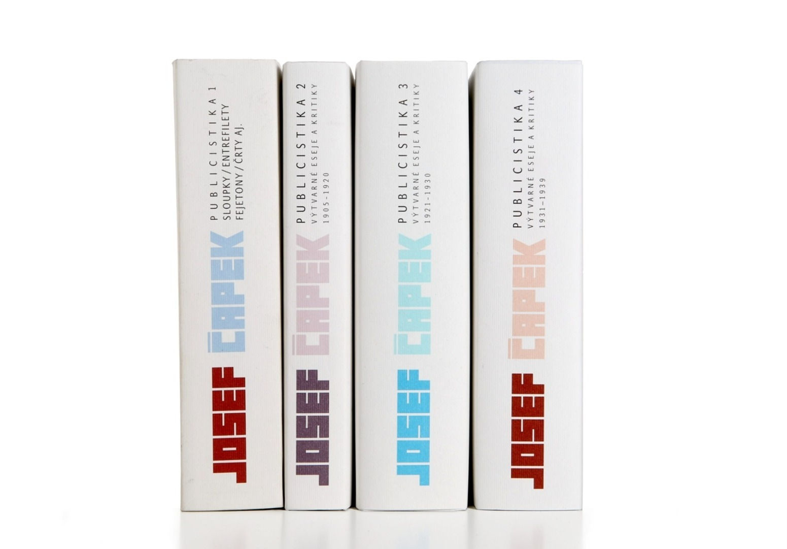 Josef Čapek – Publicistika 1–4 Komplet