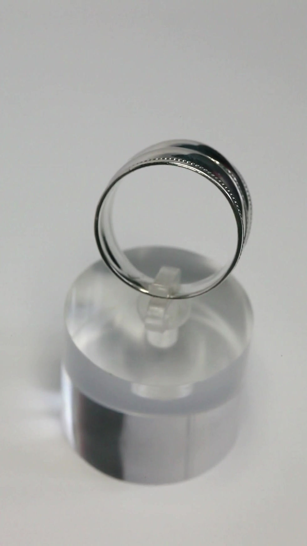 Miniature : BAGUE BOMBÉE ETHNIQUE EN ARGENT 925