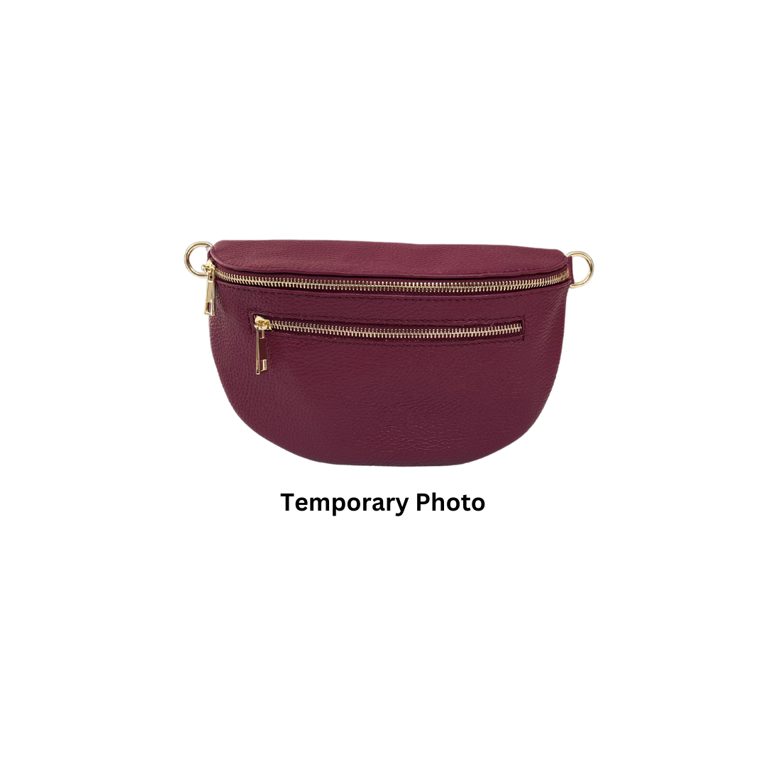 Tori Double Zip - Burgundy