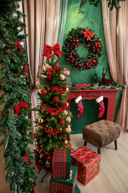 vintage karácsinyi dekoráció