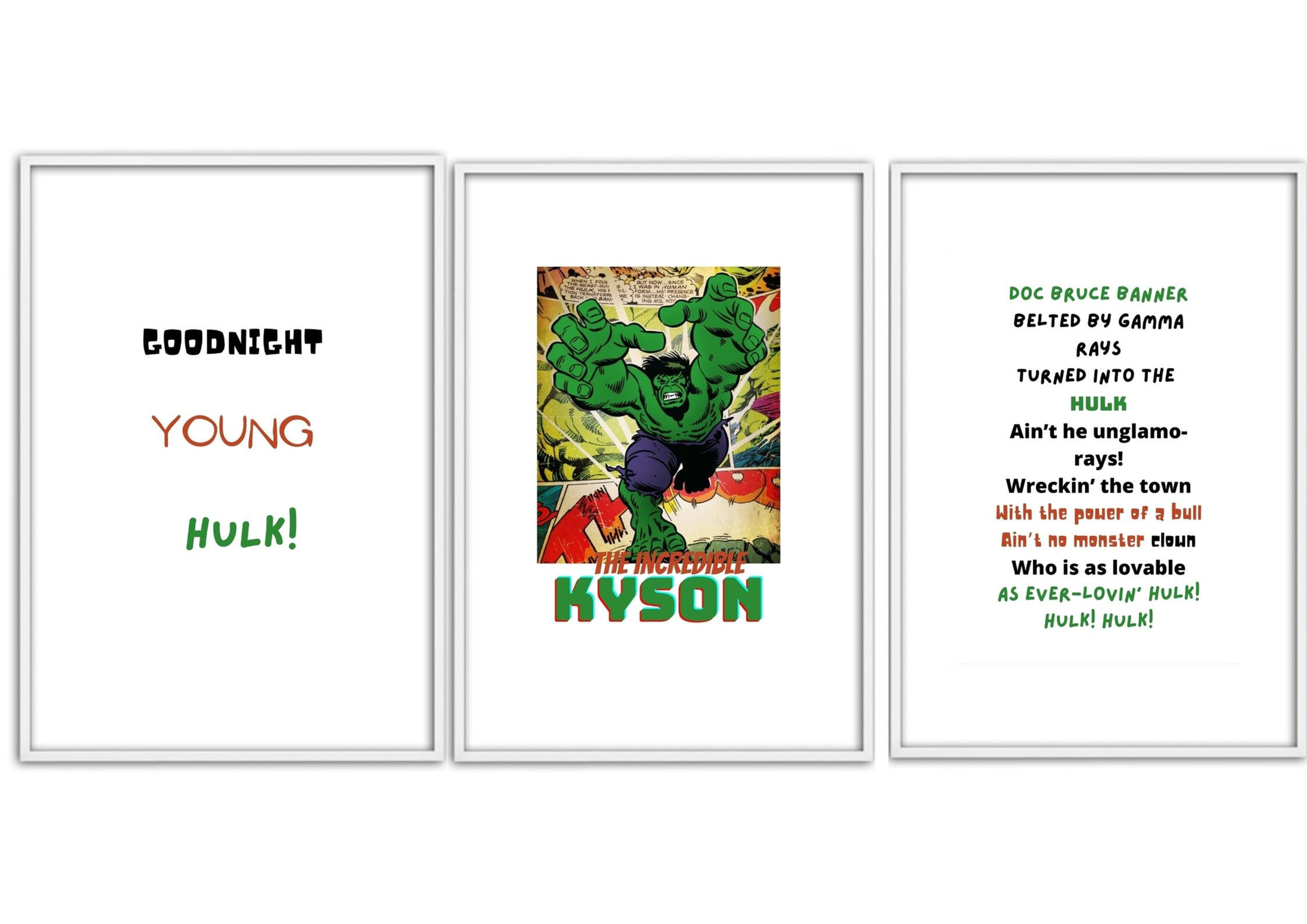 Hulk 3 set