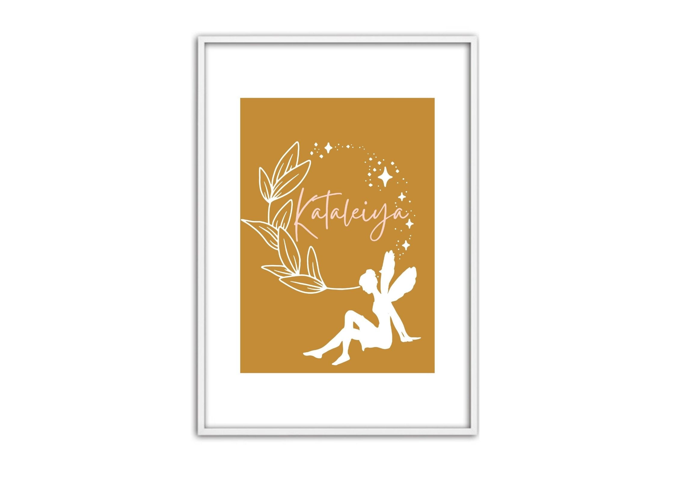 Personalized Fairy print