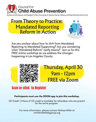 Copy of UPDATED From Theory to Practice Mandated Reporting Reform in Action (Instagram Pos