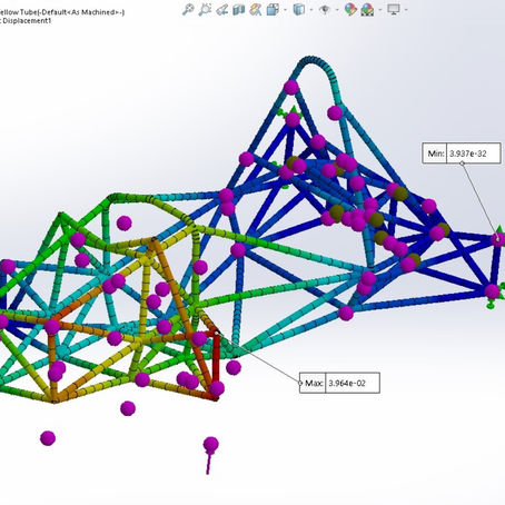 UCI Formula SAE - Torsional Rigidity FEA Simulations