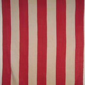Red & White Strippy Quilt