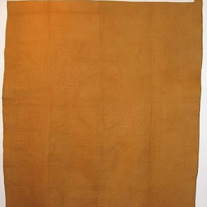 2001-8-E maroon and mustard wholecloth