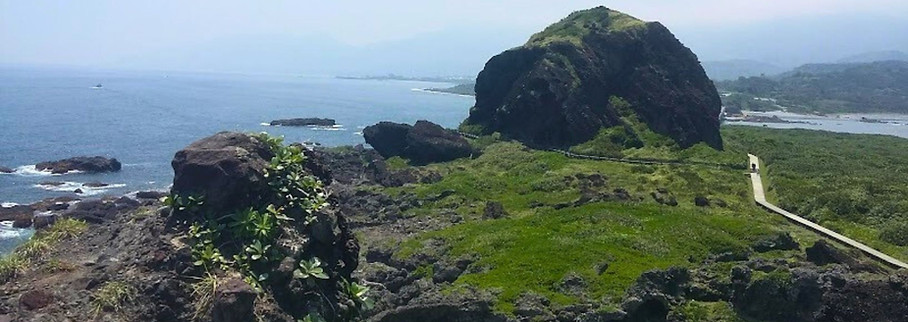 Coastal rock formations at Xiaoyeliu 小野柳, Taiwan