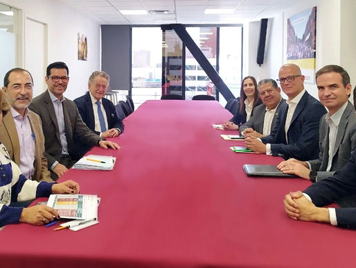 Delfina Gómez, Gobernadora Electa, sostiene reunión con titular de Banobras.