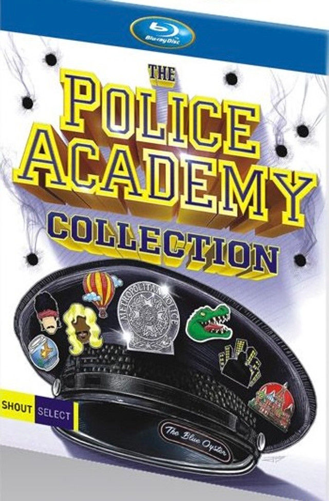 Police Academy Collection - 7 Films - Blu Ray
