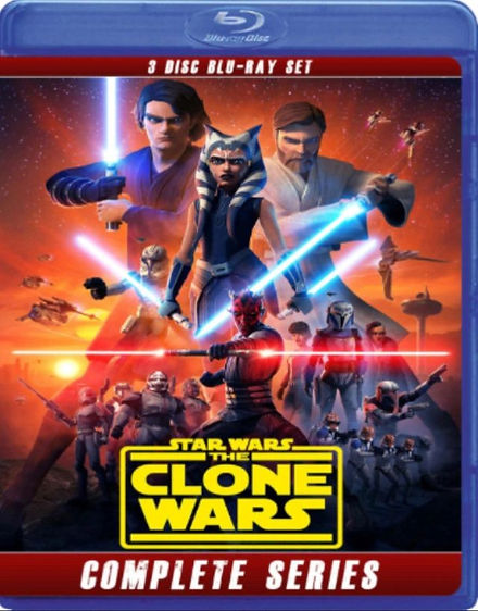 Star Wars : The Clone Wars - Complete series - Blu Ray | Boxsetbonanza