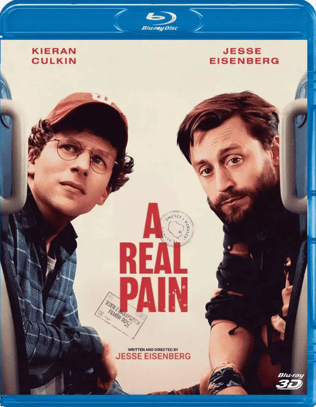 A Real Pain - 2024 - 3D Blu Ray