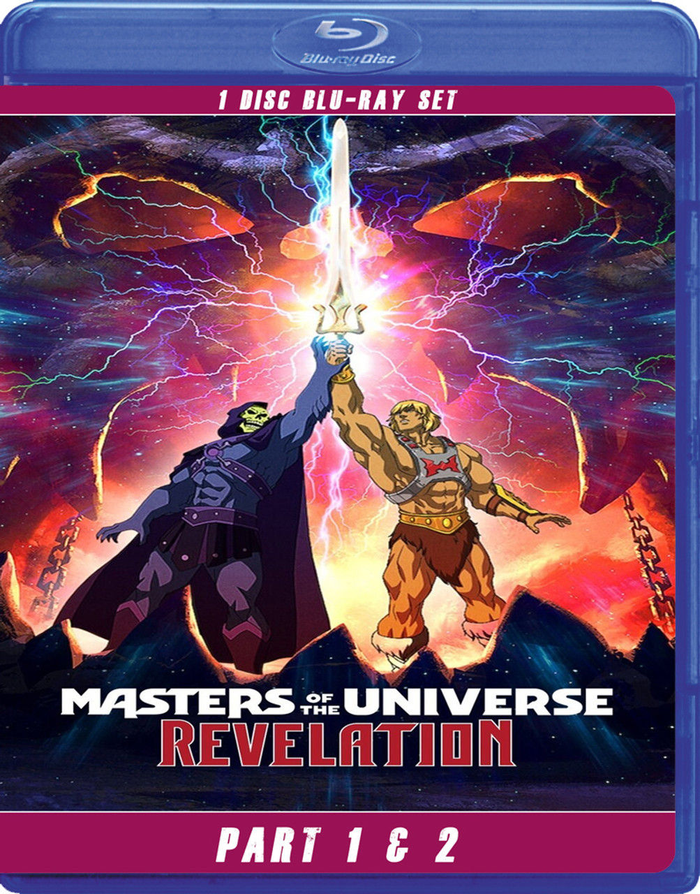 Masters Of The Universe Revelation - Partss 1&2 - Blu Ray