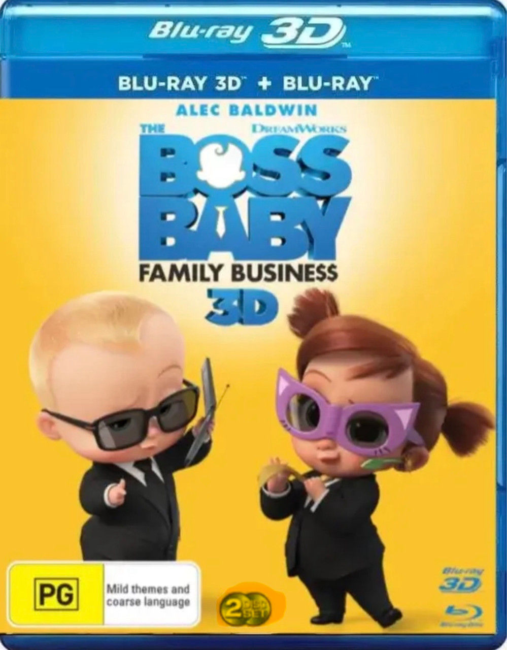 Boss Baby The Family Business - 2021 - 3D Blu Ray