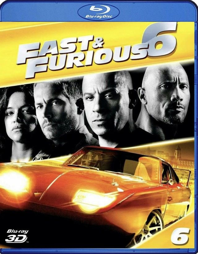 Fast And Furious 6 - 2013 - 3D Blu Ray