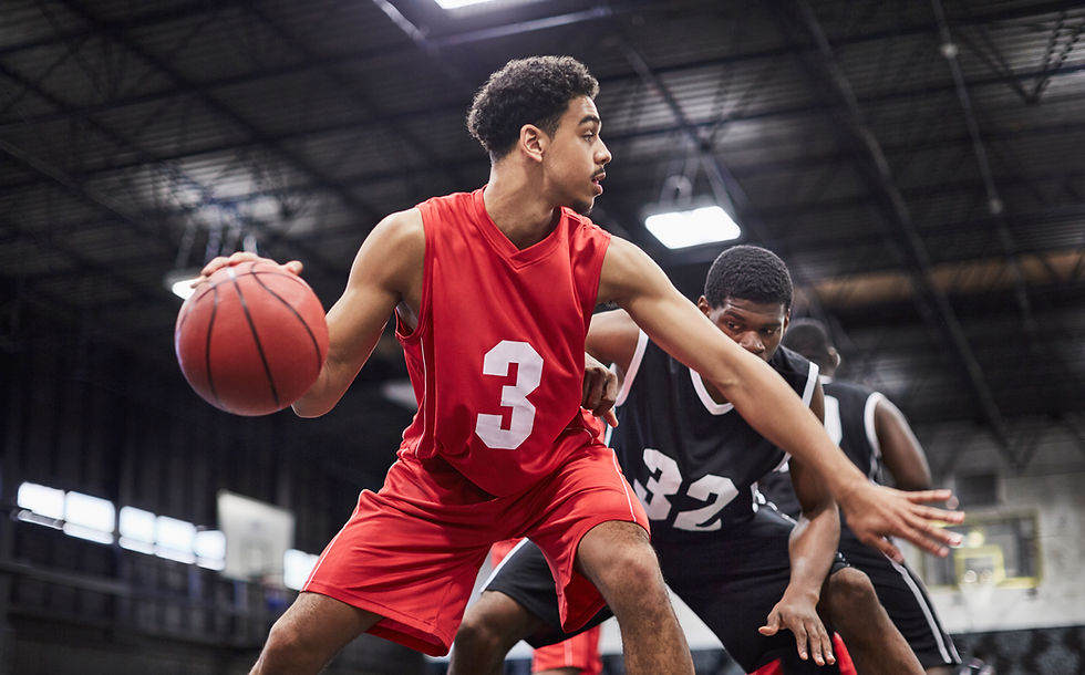 Basketball Game Action
