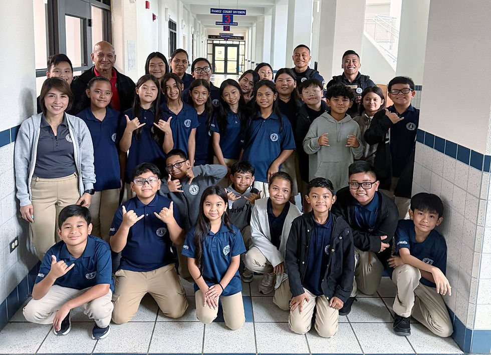 Students with the Marshals Service Division
