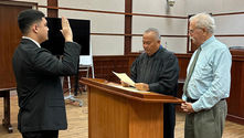 Brandon Delos Reyes Makes History as First Male Judicial Assistant 
