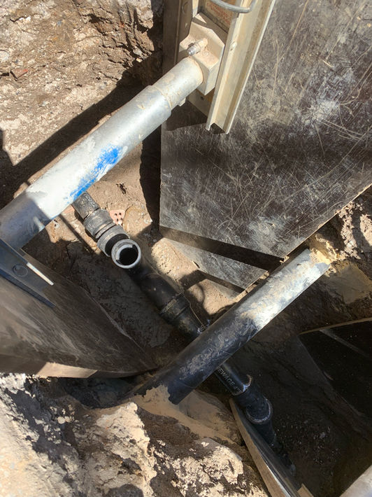 complicated piping reconstruction for plumbing by Mark 4 Plumbing 