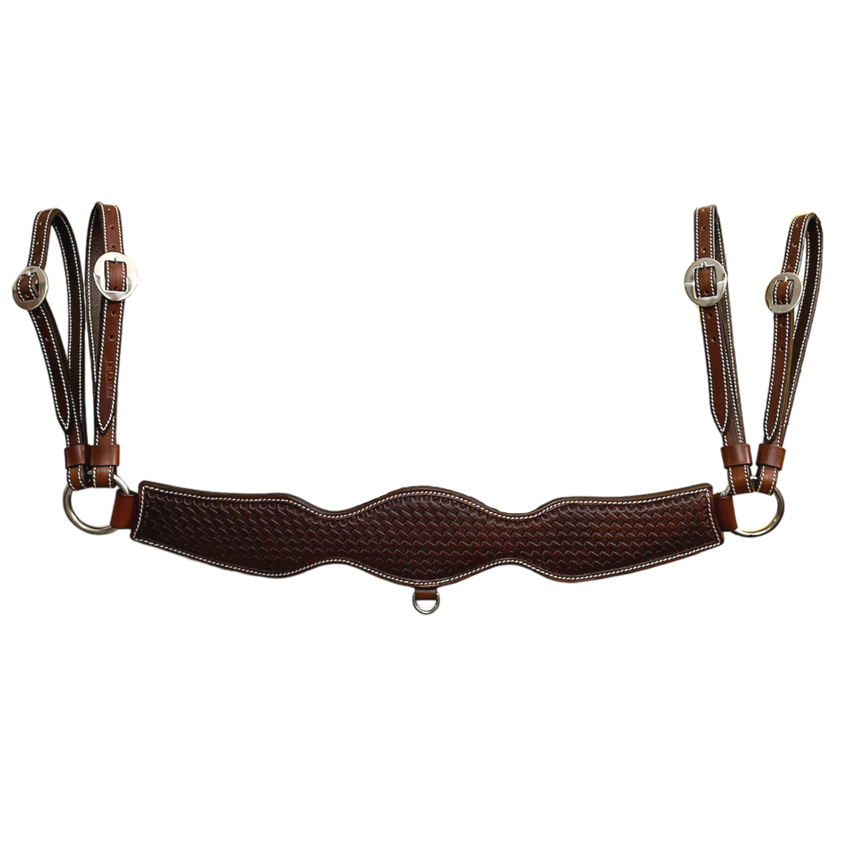 Pettorale western a fascia lavorazione basket