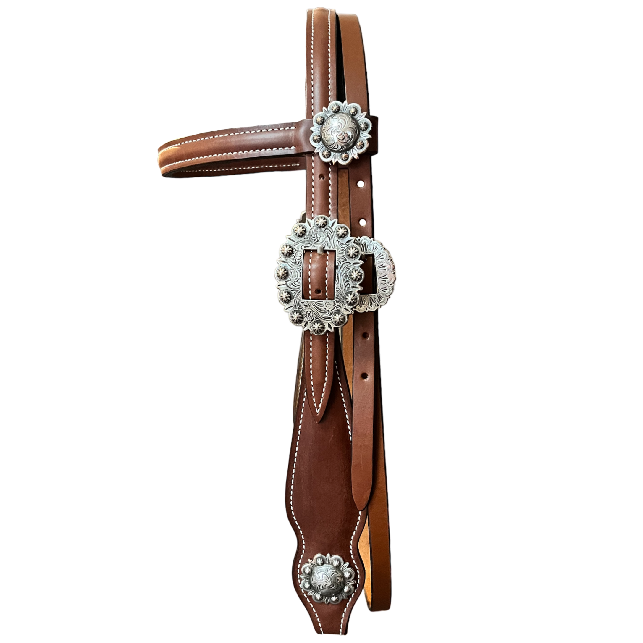 Testiera western con frontalino