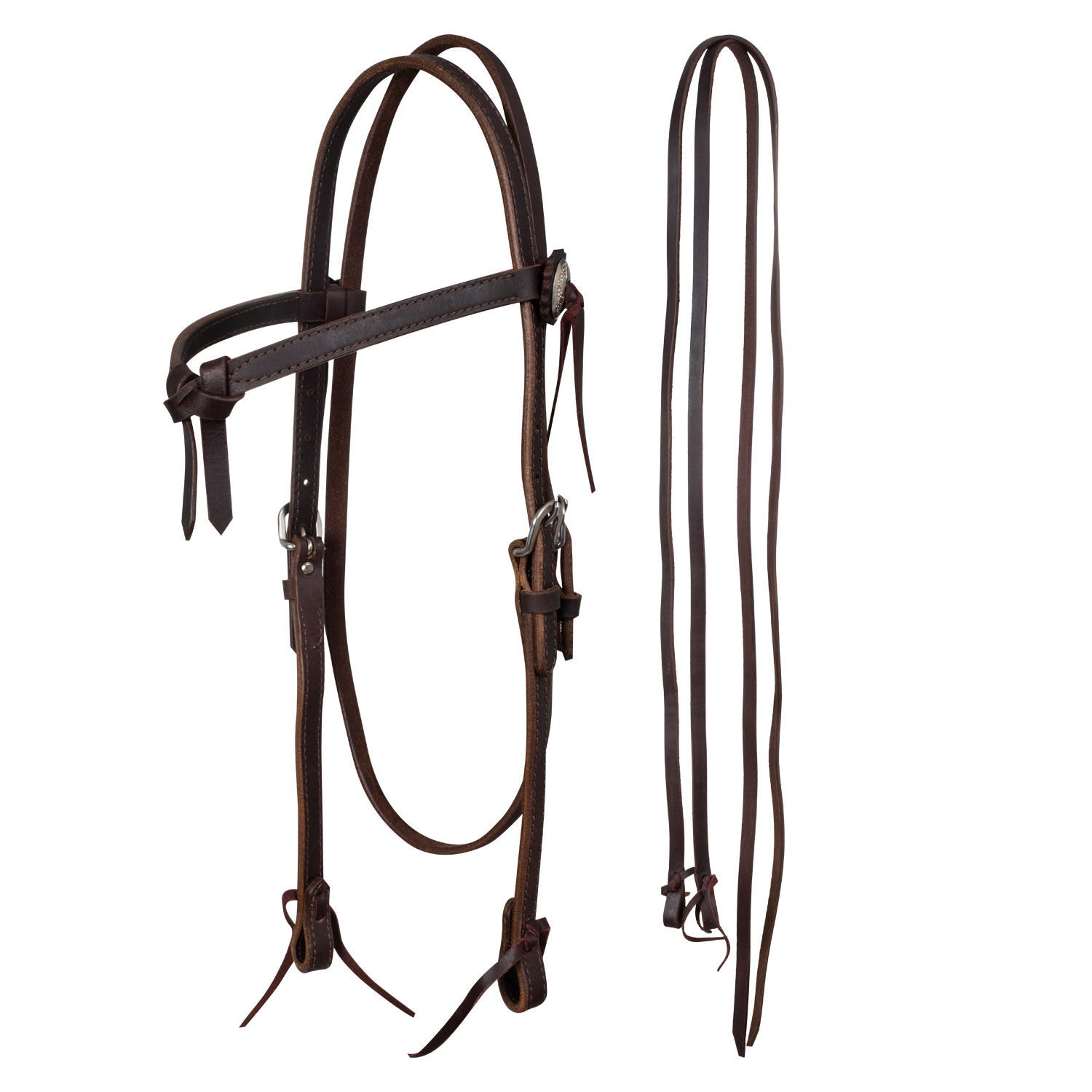 Testiera Western Fiocco Lakota Con Redini