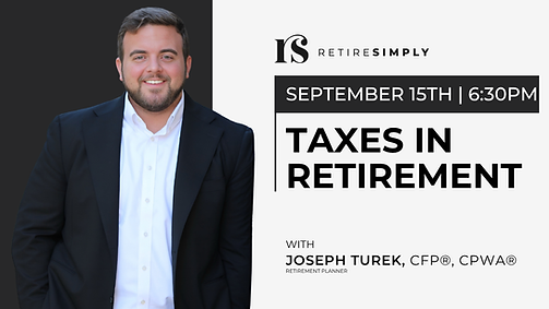 Taxes in Retirement Workshop 