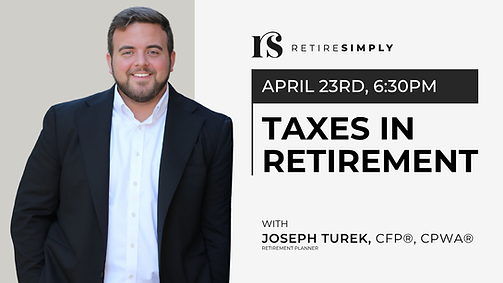 Taxes in Retirement Workshop 