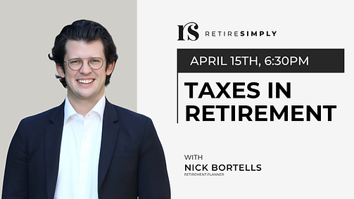 Taxes in Retirement Workshop  