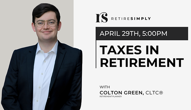 Taxes in Retirement Workshop
