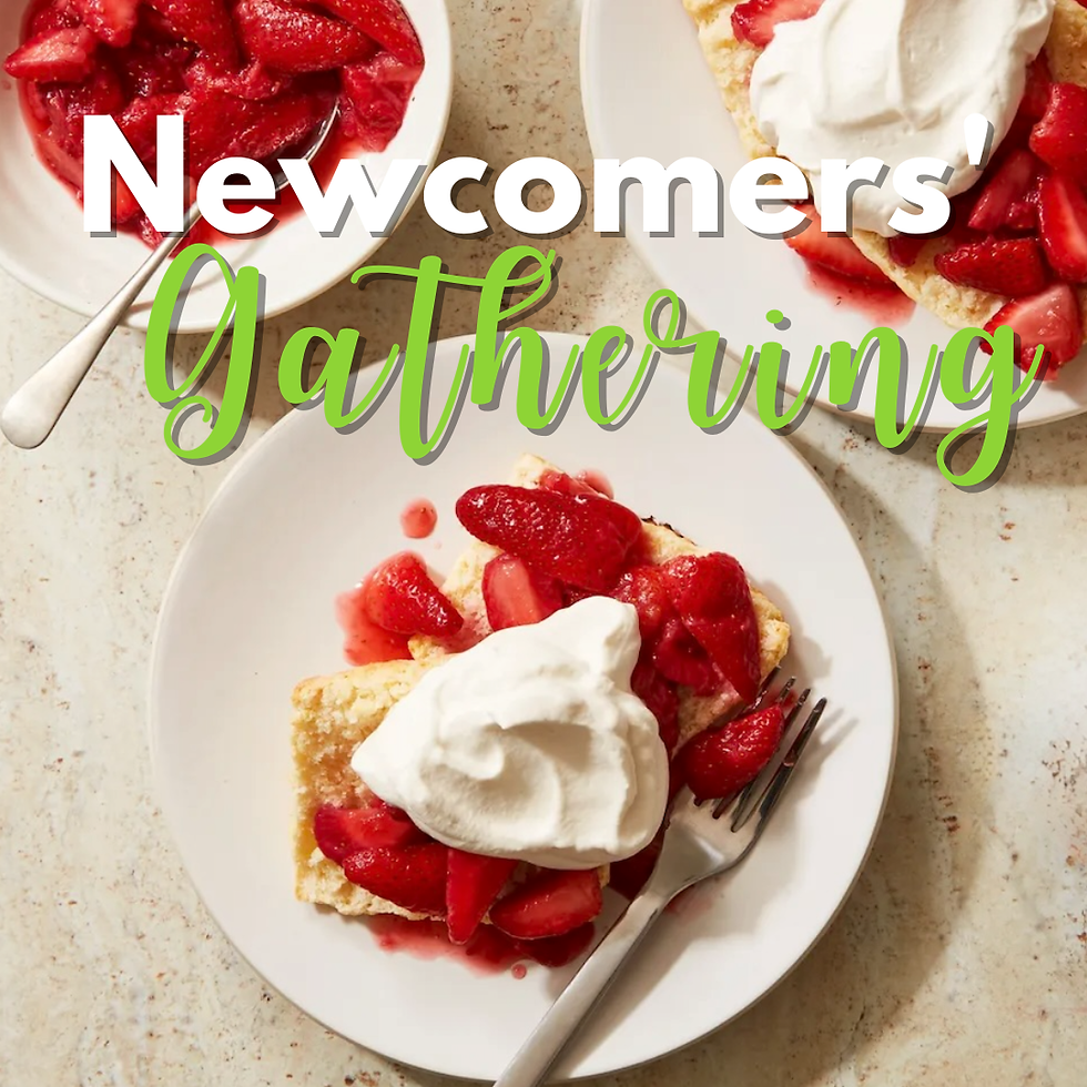 Spring Newcomers' Gathering - 4/19