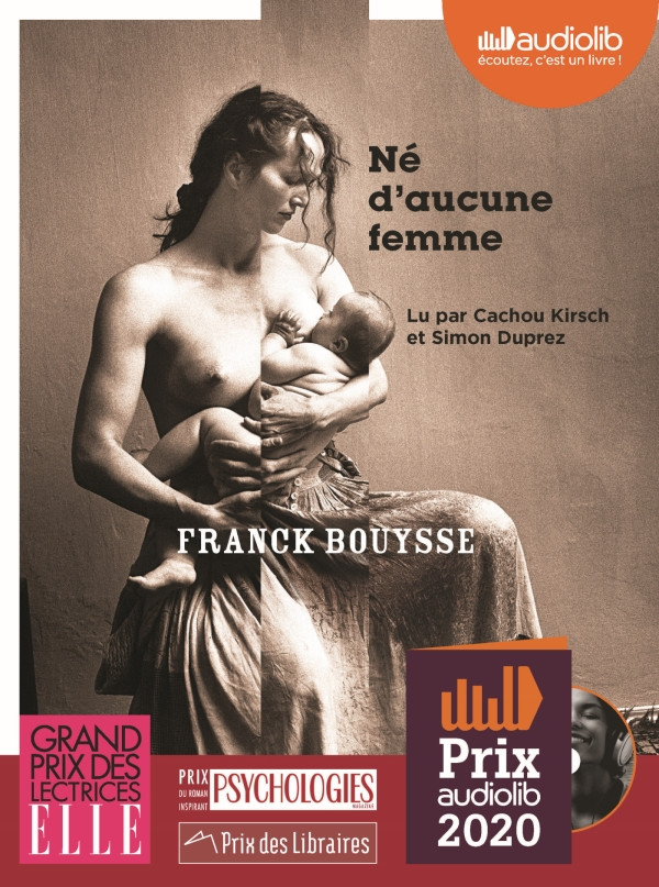 livre audio né d'aucune femme de Franck Bouysse