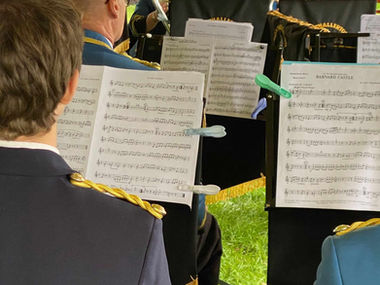 23 July 2023 Northallerton Silver Band at Aldborough & Boroughbridge Show