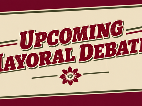 Upcoming Debates📢