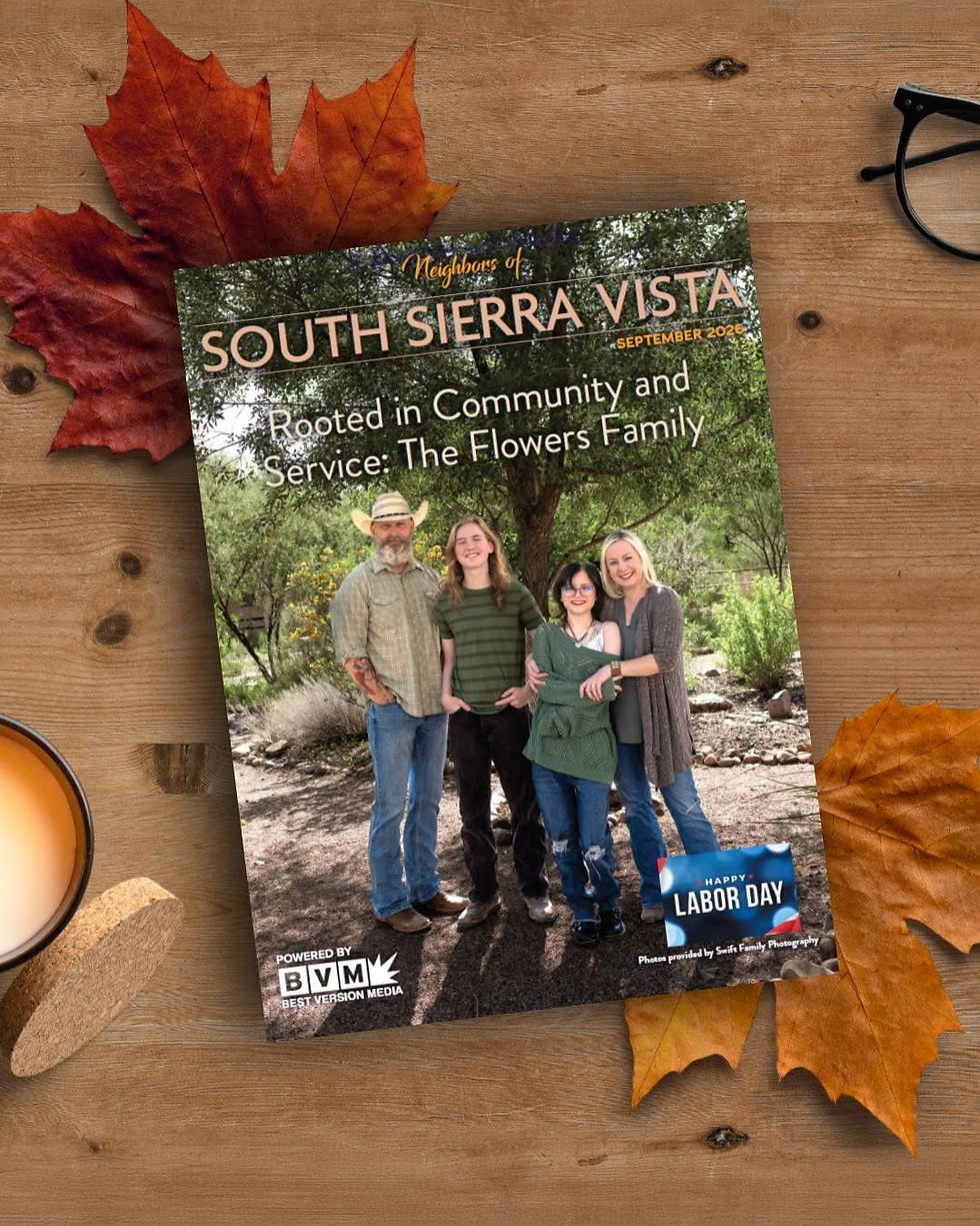 Flowers Family on Magazine Cover