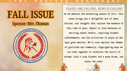 Middle School Fall Digital Newspaper