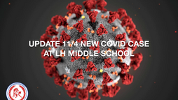 COVID-19 Case at LHMS