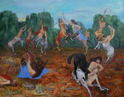 Centaurs Fighting