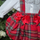 Thumbnail: Stunning tartan checked baby girl first Christmas outfit