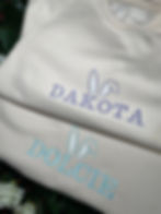 Kids personalised embroidered Easter outfit