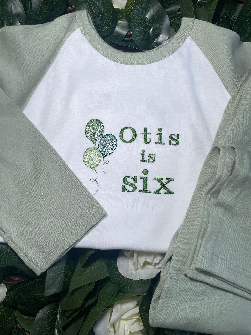Children's personalised birthday pyjamas