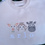 Thumbnail: Kids personalised sweatshirt with embroidered zoo animal design