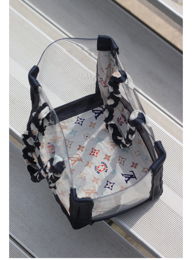 Paige Beuckers X LV Inside of tote